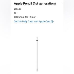 Apple Pencil 1st Gen